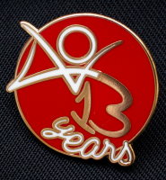 AO3 13th Anniversary Pin